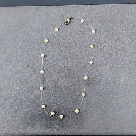 Vintage NEW Honora White Pearl Necklace - Picture 1 of 3